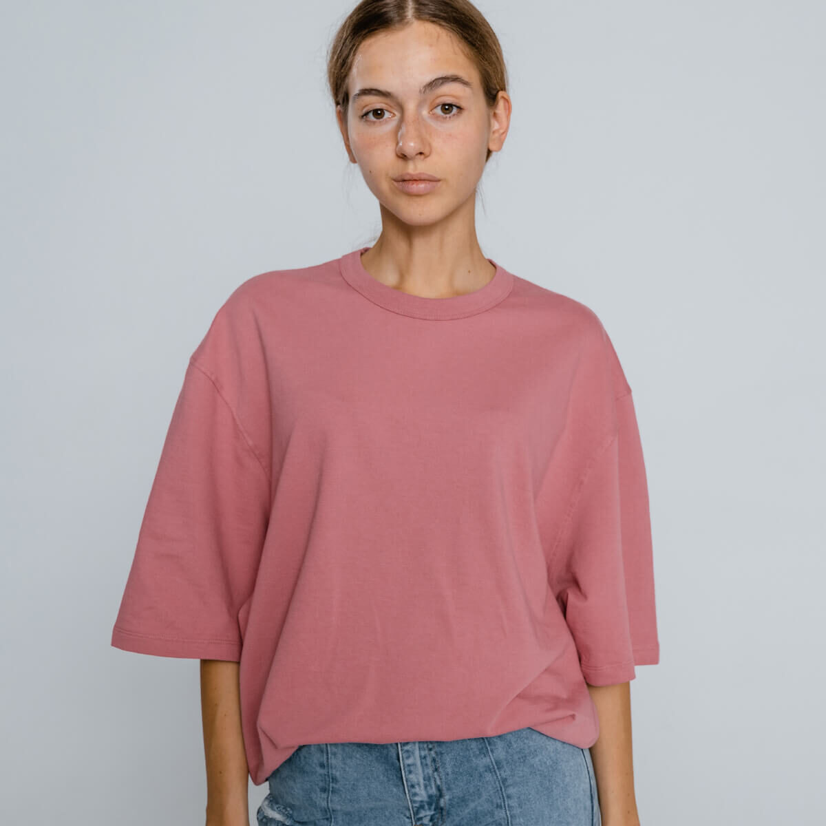 Pink oversized t-shirt